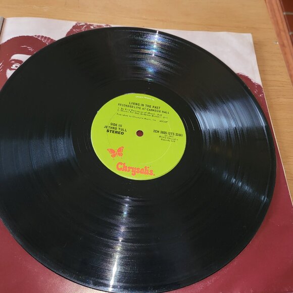 JETHRO TULL Living In The Past Double LP Vinyl Recor 1972 Chrysalis 2CH 1035 LP1 - Picture 12 of 13